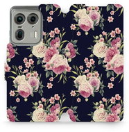 Mobiwear flip book for Motorola EDGE 50 Ultra - V068P - Phone Case