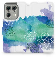 Mobiwear flip book for Motorola EDGE 50 Ultra - MG11S - Phone Case