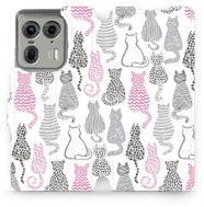 Mobiwear flip book for Motorola EDGE 50 Ultra - MX01S - Phone Case