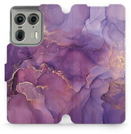 Mobiwear flip book for Motorola EDGE 50 Ultra - VP20S - Phone Case