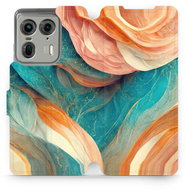 Mobiwear flip book for Motorola EDGE 50 Ultra - VP36S - Phone Case