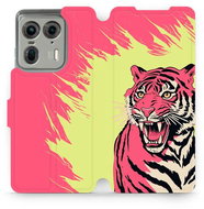 Mobiwear flip book for Motorola EDGE 50 Ultra - VP51S - Phone Case