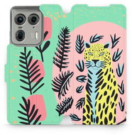 Mobiwear flip book for Motorola EDGE 50 Ultra - VP52S - Phone Case
