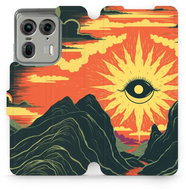 Mobiwear flip book for Motorola EDGE 50 Ultra - VP55S - Phone Case