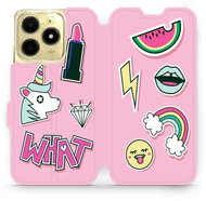 Mobiwear flip book for Realme C61 - M129S - Phone Case