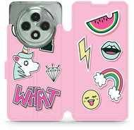 Mobiwear flip book for Oppo Reno12 FS 5G - M129S - Phone Case