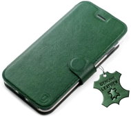 Mobiwear leather flip for Sony Xperia 5 IV - Green - Phone Case