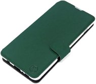 Mobiwear Soft Touch flip for Xiaomi 12T / 12T Pro - Green & Black - Phone Case