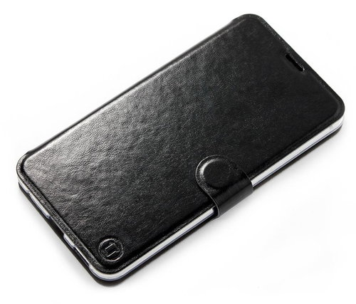 Mobiwear flip for Samsung Galaxy A23 / A23 5G - Black&Gray - Phone Case - Main image