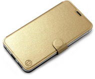 Mobiwear flip for Samsung Galaxy A23 / A23 5G - Gold&Gray - Phone Case