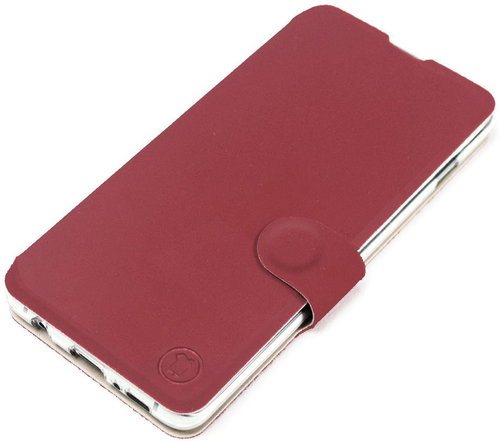 Mobiwear Soft Touch flip pro Motorola Moto G72 - Cihlové & Béžové - Phone Case - Main image