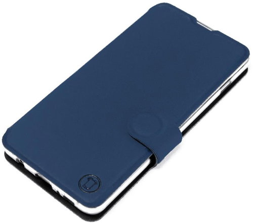 Mobiwear Soft Touch flip pro Motorola Edge 30 Neo - Modré & Černé - Phone Case - Main image