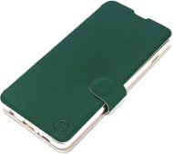 Mobiwear Soft Touch flip pro Nokia X30 5G - Zelené & Béžové - Phone Case