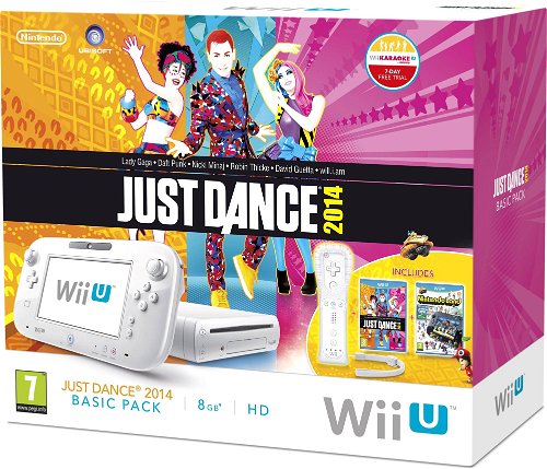 Nintendo Wii U - Basic Set - game console - Full HD, Full HD, HD, 480p,  480i - white 