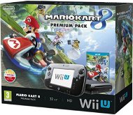 Nintendo Wii U Black Premium Pack (32GB) + Mario Kart 8 - Konzol
