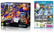 Nintendo Wii U Premium Pack + Splatoon + New Super Mario & Luigi - Game Console