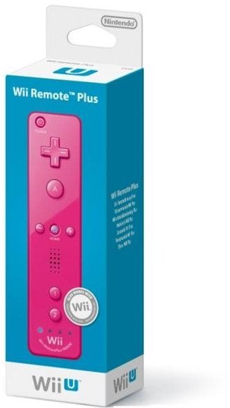 Nintendo Wii U Remote Plus Pink Controller Alza.cz