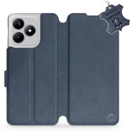 Kožené Mobiwear flip pro Realme C53 - modré - L_NBS - Phone Case
