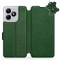 Kožené Mobiwear flip pro Realme C53 - zelené - L_GRS - Phone Case