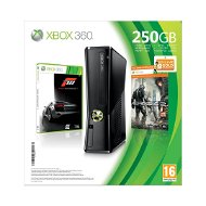 Microsoft Xbox 360 250GB + Forza Motorsport 3 + Crysis 2 + 3 Month Gold Membership Card - Game Console