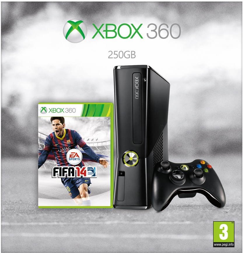 Microsoft Xbox 360 250GB FIFA 14 Bundle (Slim Edition) - Game
