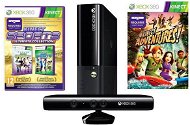Microsoft Xbox 360 500GB Kinect Bundle + Kinect Ultimate Sports/Kinect Sports 1 a 2!/+ Kinect Adv - Herná konzola