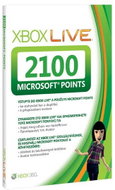 Microsoft Xbox 360 Live 2100 Points Card - Prepaid Card