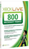 Microsoft Xbox 360 Live 800 Points Card - Prepaid Card