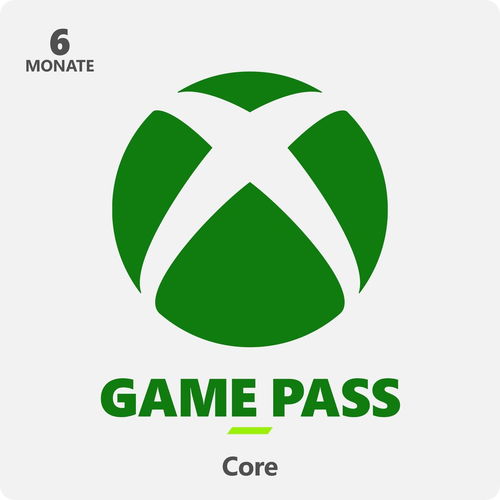 Xbox Game Pass Core - 6-Monats-Mitgliedschaft - Prepaid-Karte - Hauptbild