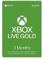 Prepaid Card Xbox Game Pass Core - 3 Month Membership - Dobíjecí karta