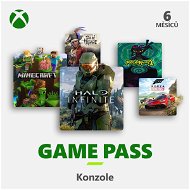 Xbox Game Pass - 6 měsíční předplatné - Dobíjecí karta