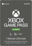Prepaid-Karte Xbox Game Pass Ultimate - 1 Monats-Abonnement - Dobíjecí karta