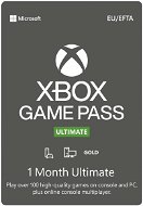 Prepaid Card Xbox Game Pass Ultimate - 1 Month Subscription - Dobíjecí karta
