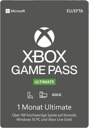 Xbox Game Pass Ultimate  - 1 Monatsabonnement - Prepaid-Karte - Hauptbild