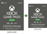 Xbox Game Pass Ultimate - 3+3 Monatsabo - Prepaid-Karte