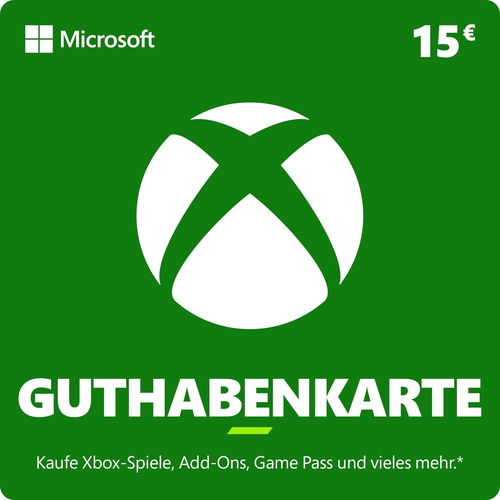 Xbox Live Geschenkkarte im Wert von 15 Eur - Prepaid-Karte - Hauptbild