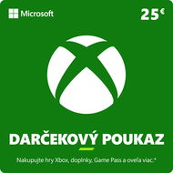 Dobíjacia karta Xbox Live Darčeková karta v hodnote 25 Eur - Dobíjecí karta