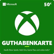 Xbox Live Geschenkkarte im Wert von 50 Eur - Prepaid-Karte