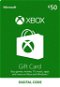 Xbox Live Darčeková karta v hodnote 50 Eur - Dobíjacia karta