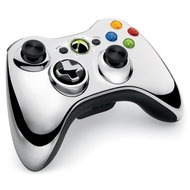 Microsoft XBOX 360 Wireless Controller Silver New - Gamepad