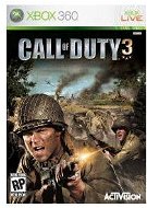 Xbox 360 - Call of Duty 3 - Hra na konzolu