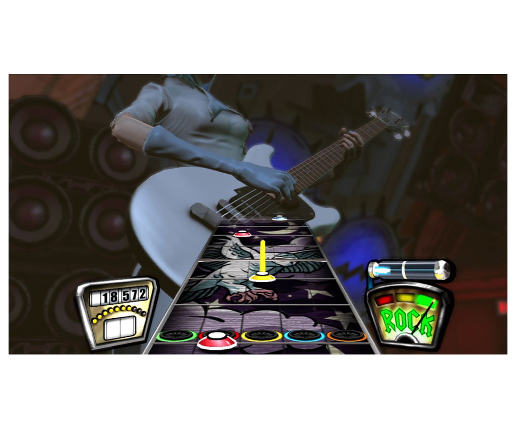 Xbox 360 guitar sales hero 2