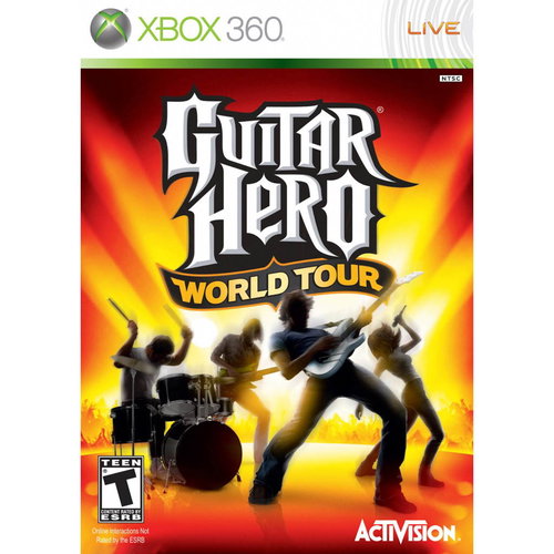 Xbox 360 - Guitar Hero: World Tour + Kytara - Console Game - Main image