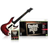 Xbox 360 - Guitar Hero 5 + Guitar - Konsolen-Spiel