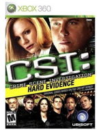 Xbox 360 - CSI: Crime Scene Investigation - Hard Evidence - Console Game