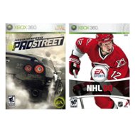 Xbox 360 - DOUBLE UP - Need For Speed: ProStreet + NHL 08 - Hra na konzolu
