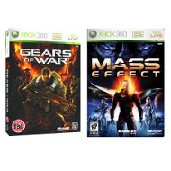 Game For Xbox 360 - DOUBLE UP - Gears Of War + Mass Effect - Console Game