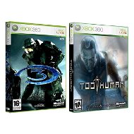 Xbox 360 - DOUBLE UP - Halo 3 + Too Human - Hra na konzolu