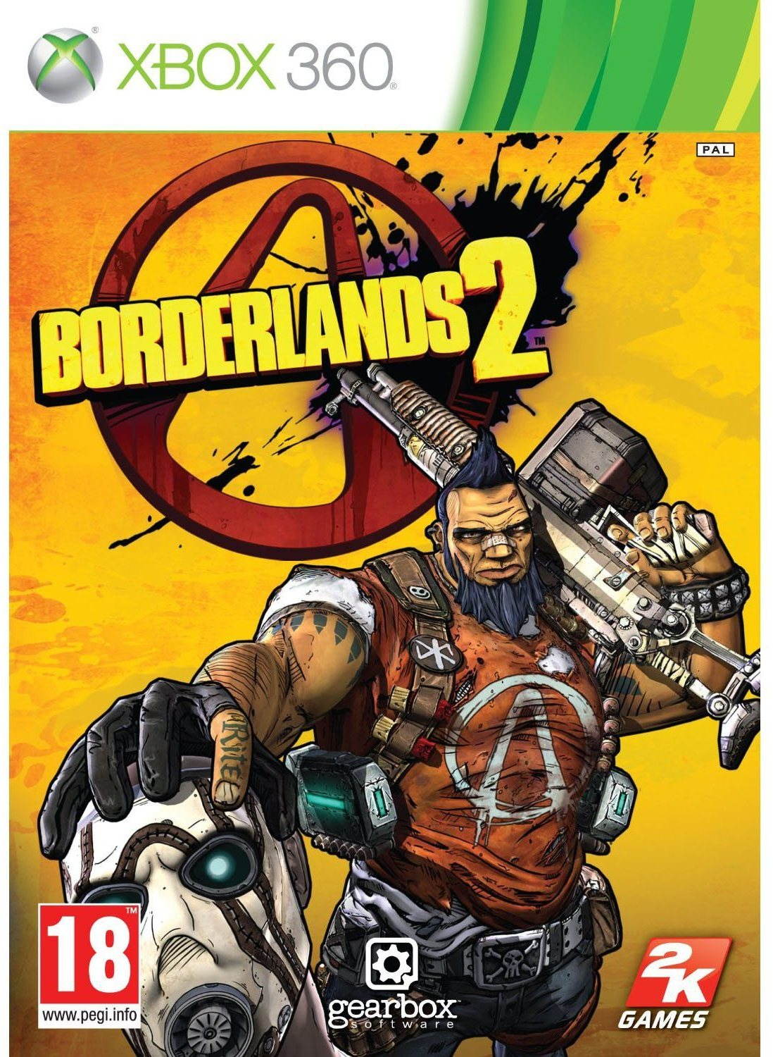 Borderlands 2 best sale xbox 360