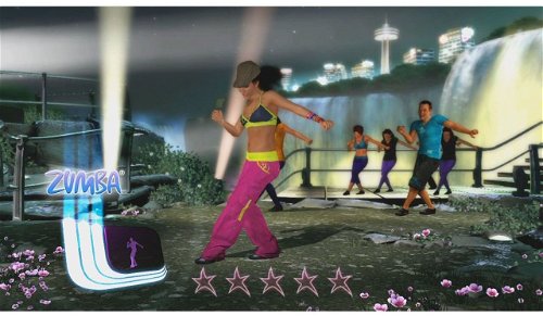 2 XBOX 360 Kinect games Zumba core and Kinect Sports